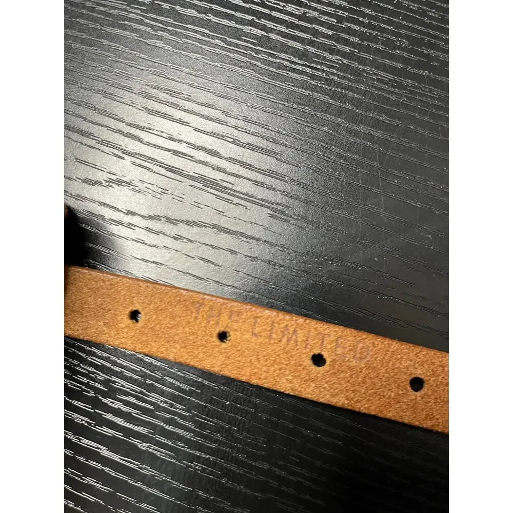 Vintage Y2K Trashy 2000's The Limited Gold Riveted Belt